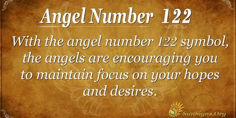 122 Spiritual Meaning