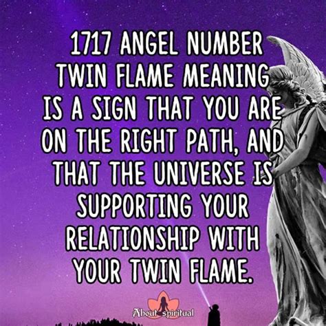 1717 Angel Number Twin Flame