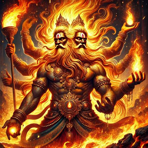 Agni, the Hindu God of Fire