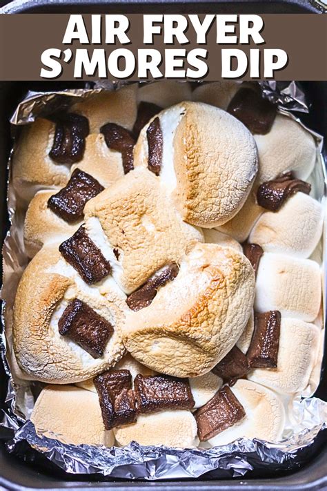 Air fryer S'mores