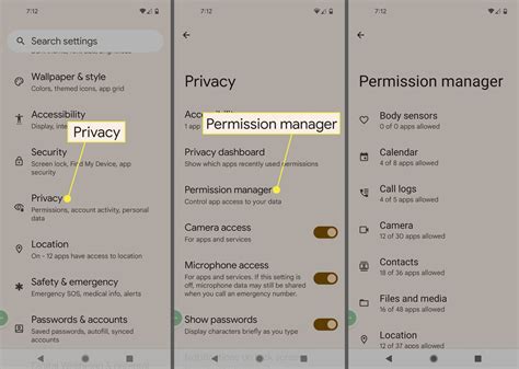 Android Permissions