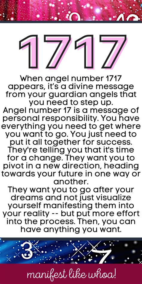 Angel Number 1717 Meaning