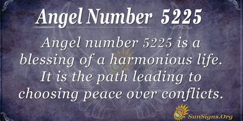 Angel Number 5225 Meaning