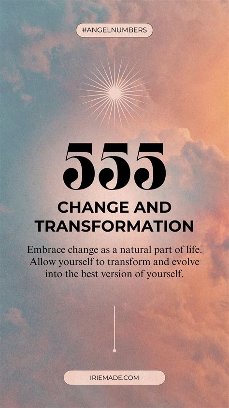 Angel Number 555