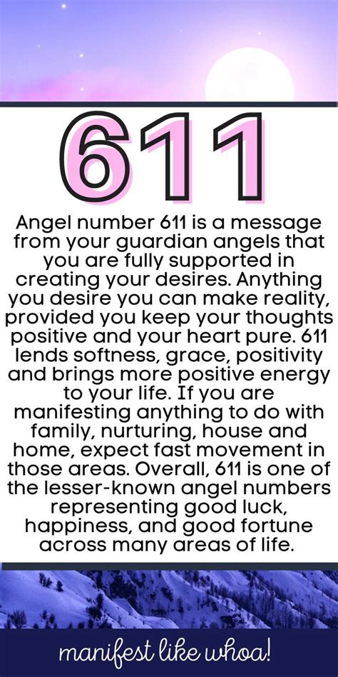 Angel Number 611 Meaning