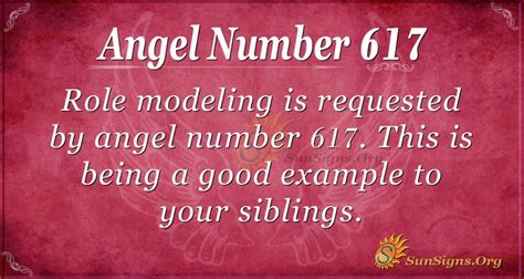 Angel Number 617