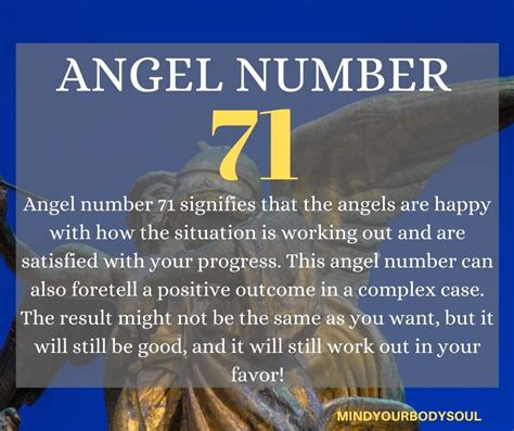 Angel Number 71 Meaning