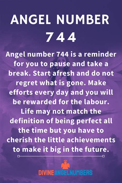 Angel Number 744 Meaning