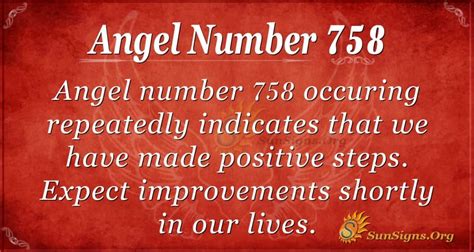 Angel Number 758 Meaning