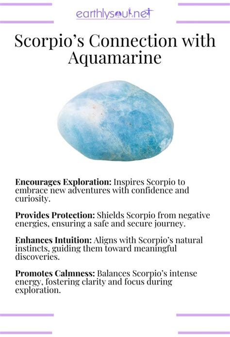 Aquamarine for Scorpio Woman