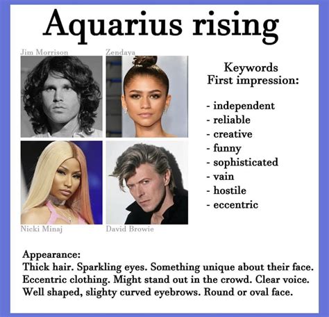 Aquarius Rising Appearance
