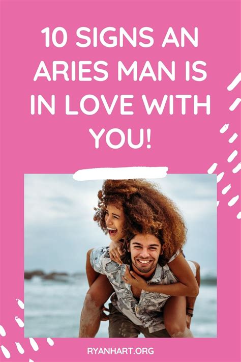 Aries Man in Love