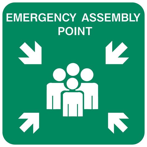 Assembly Point Sign