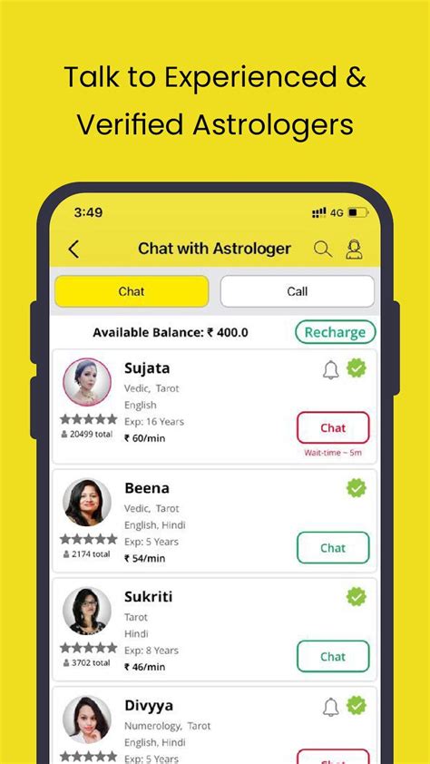 AstroTalk App Interface