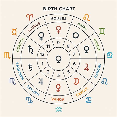 Astrology Rising Signs Chart