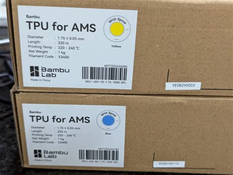 Bambu Lab TPU for AMS Speed