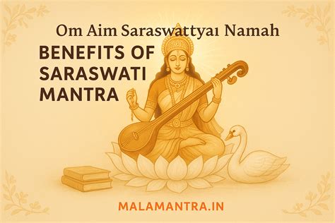 Benefits of Saraswati Mantra