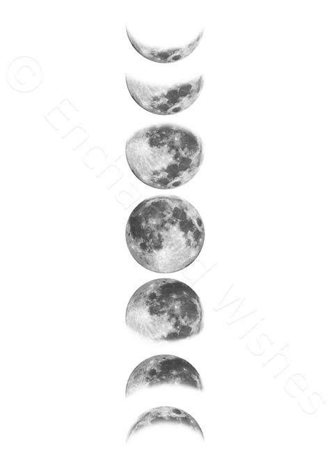 Black Moon Phases