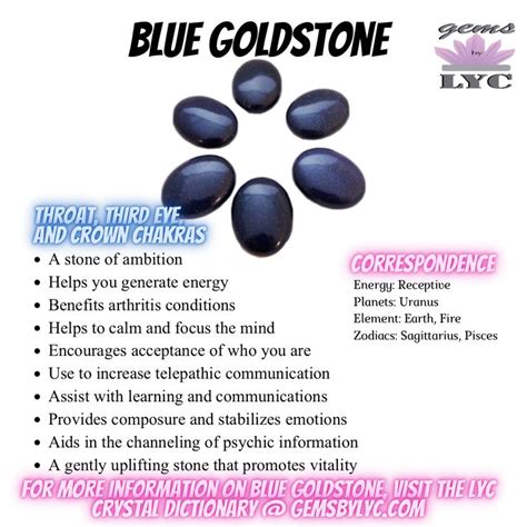 Blue Goldstone Properties
