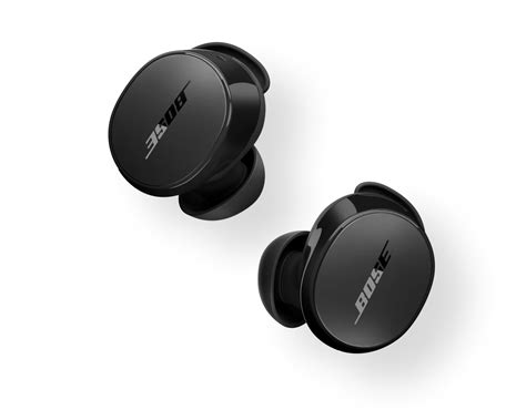 Bose QuietComfort Earbuds connected to iPhone