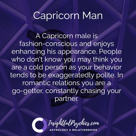 Capricorn Man