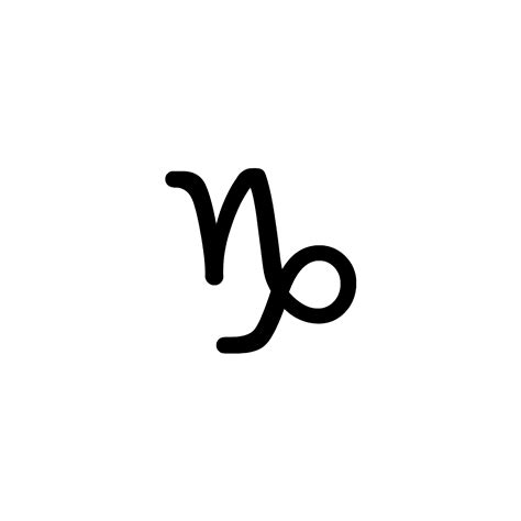 Capricorn symbol
