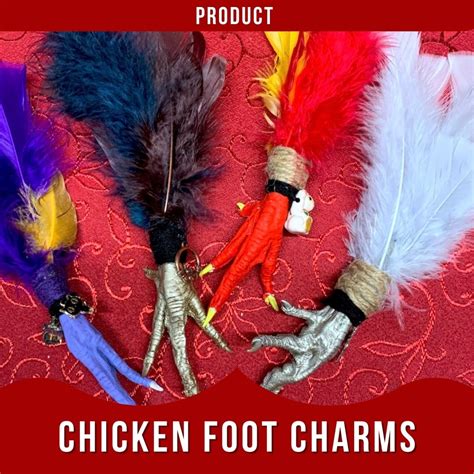 Chicken Foot Charms
