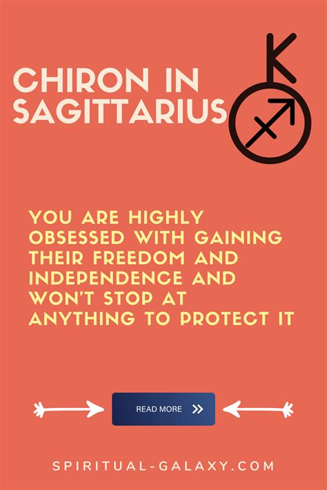 Chiron in Sagittarius