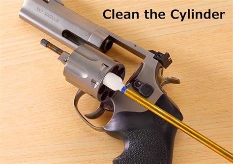 Cleaning a Revolver Cylinder