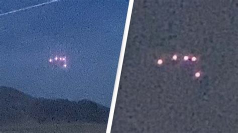 Composite image of UFO sightings