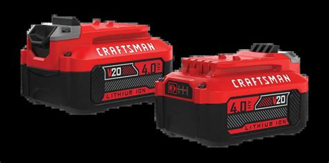 Craftsman Battery Types