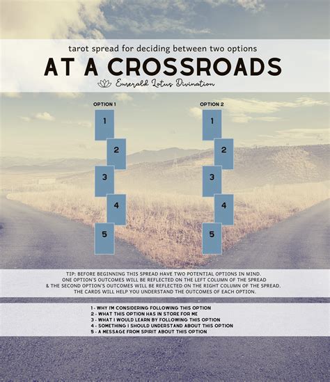 Crossroads spread