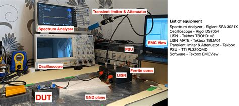 EMC Testing Setup