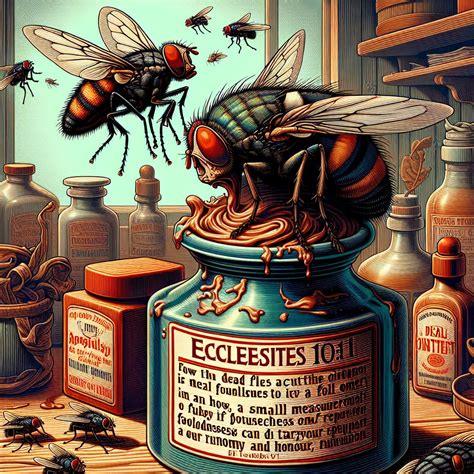 Ecclesiastes 10:1 - Dead Flies