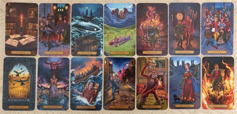 Edgar Allan Poe Tarot Card Example