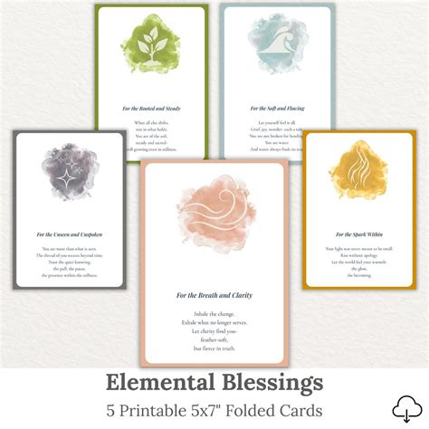 Elemental blessing