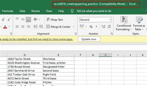 Excel Compatibility Mode