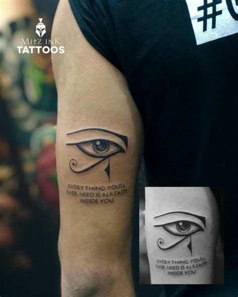Eye of Horus Tattoo Placement Ideas