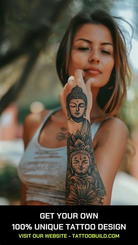 Female Buddha Tattoo