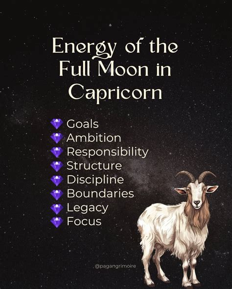 Full Moon in Capricorn Intentions
