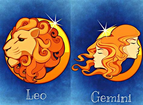 Gemini and Leo
