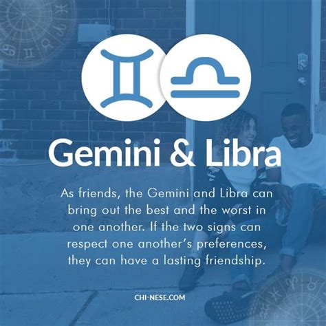 Gemini and Libra Friendship