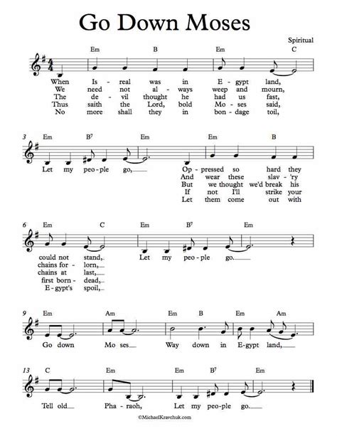 Go Down Moses