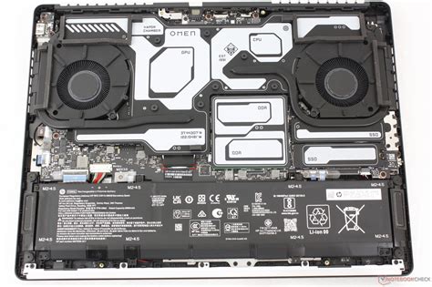 HP OMEN 16 Internals