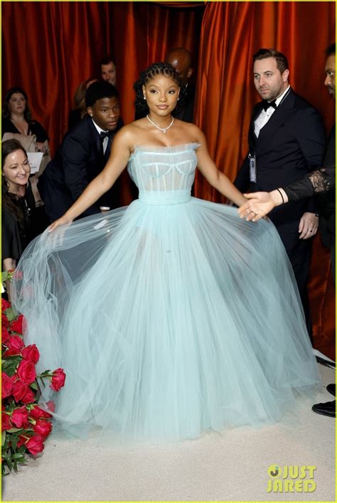 Halle Bailey at the Oscars