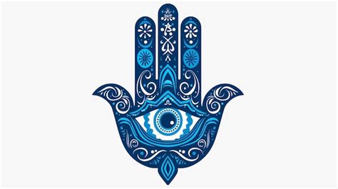 Hamsa Hand with Evil Eye