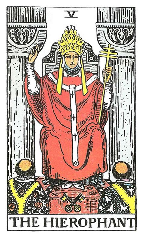 Hierophant Tarot Card
