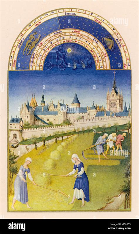 Image related to astrology from the Très Riches Heures du Duc de Berry