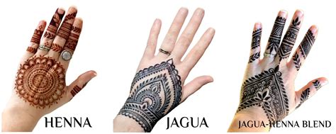 Jagua Henna Application