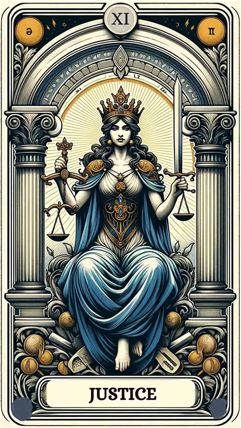 Justice Tarot Card